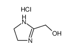 (4,5-dihydro-1H-imidazol-2-yl)-methanol, hydrochloride结构式