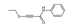 ethylsulfanyl-propiolic acid anilide Structure