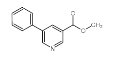 5-苯基烟酸甲酯结构式