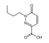 1-丁基-6-氧代-1,6-二氢吡嗪-3-羧酸结构式