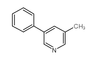 3-甲基-5-苯基吡啶结构式