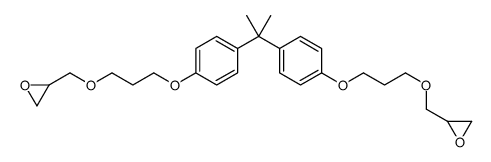 双酚A丙氧基化二缩水甘油基醚结构式