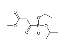 methyl 3-di(propan-2-yloxy)phosphoryl-3-oxopropanoate Structure