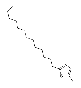 2-methyl-5-tridecylthiophene结构式
