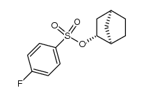 exo-2-norbornyl p-fluorobenzenosulfonate结构式