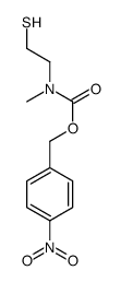 (4-nitrophenyl)methyl N-methyl-N-(2-sulfanylethyl)carbamate结构式
