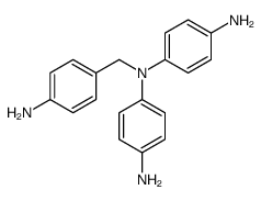 4-N-(4-aminophenyl)-4-N-[(4-aminophenyl)methyl]benzene-1,4-diamine Structure