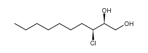 (2S,3S)-3-chlorodecane-1,2-diol Structure