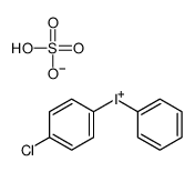 (4-chlorophenyl)-phenyliodanium,hydrogen sulfate结构式