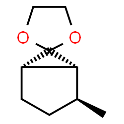 Spiro[bicyclo[3.1.0]hexane-6,2-[1,3]dioxolane],2-methyl-,[1R-(1-alpha-,2-alpha-,5-alpha-)]- (9CI) Structure