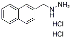 (2-NAPHTHYLMETHYL)HYDRAZINE DIHYDROCHLORIDE Structure