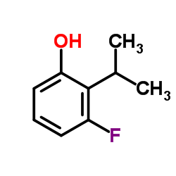 3-氟-2-异丙基苯酚结构式