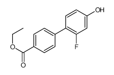 ethyl 4-(2-fluoro-4-hydroxyphenyl)benzoate Structure
