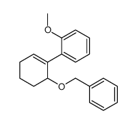 1-methoxy-2-(6-phenylmethoxycyclohexen-1-yl)benzene结构式