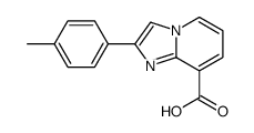 2-p-Tolyl-imidazo[1,2-a]pyridine-8-carboxylic acid结构式