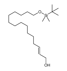 (E)-15-((tert-butyldimethylsilyl)oxy)pentadec-2-en-1-ol Structure