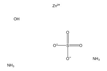 diazanium,dizinc,disulfate Structure
