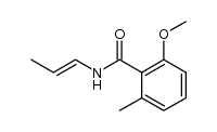 N-propenyl-2-methoxy-6-methylbenzamide Structure