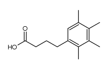 4-(2,3,4,5-Tetramethylphenyl)buttersaeure结构式