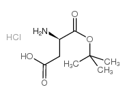 D-天冬氨酸 1-叔丁酯结构式