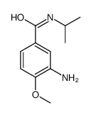 3-氨基-N-异丙基-4-甲氧基苯甲酰胺结构式