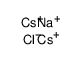 dicesium,sodium,trichloride Structure