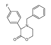 (S)-3-(4-氟苯基)-4-苄基-2-吗啉酮结构式
