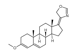 (E)-3-Methoxy-17-(2-oxazolin-4-ylidene)androsta-3,5-diene结构式