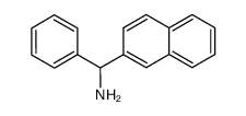 naphthalen-2-yl(phenyl)methanamine结构式