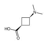 环丁烷羧酸3-(二甲氨基)-结构式