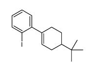 1-(4-tert-butylcyclohexen-1-yl)-2-iodobenzene Structure