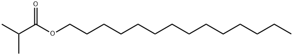 异丁酸十四酯结构式
