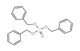 Phosphoric acid,tris(phenylmethyl) ester结构式