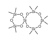 2,2,4,4,8,8,10,10,12,12-decamethyl-2,4,6,8,10,12-hexasila-1,3,5,7,9,11,13-heptaoxaspiro[5.7]tridecane结构式