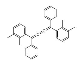 1-[4-(2,3-dimethylphenyl)-1,4-diphenylbuta-1,2,3-trienyl]-2,3-dimethylbenzene Structure