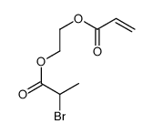 2-prop-2-enoyloxyethyl 2-bromopropanoate Structure