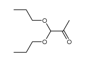 α,α-dipropoxyacetone Structure
