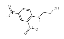 Ethanol,2-[(2,4-dinitrophenyl)amino]- Structure
