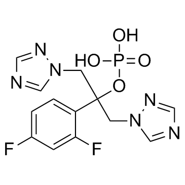 Fosfluconazole Structure