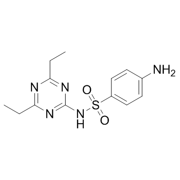 磺胺均三嗪结构式