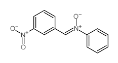 .alpha.-(m-Nitrophenyl)-N-phenylnitrone Structure