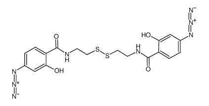双[2-(4-叠氮基水杨基氨基)乙基]二硫醚图片