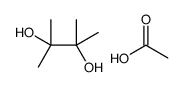 acetic acid,2,3-dimethylbutane-2,3-diol结构式
