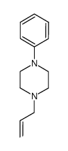 1-allyl-4-phenyl-piperazine结构式