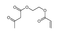 2-prop-2-enoyloxyethyl 3-oxobutanoate结构式