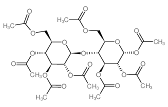 Lactose Octaacetate Structure