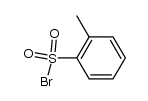 o-methylbenzenesulfonyl bromide Structure
