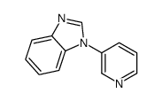 (9ci)-1-(3-吡啶)-1H-苯并咪唑结构式