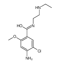 N-Desethyl Metoclopramide Structure