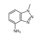4-Amino-1-methyl-1H-benzotriazole Structure